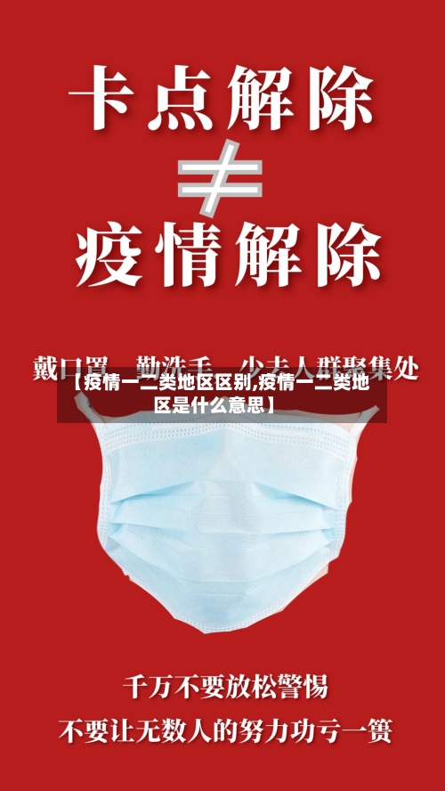 【疫情一二类地区区别,疫情一二类地区是什么意思】-第1张图片