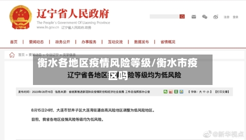 衡水各地区疫情风险等级/衡水市疫区吗-第3张图片