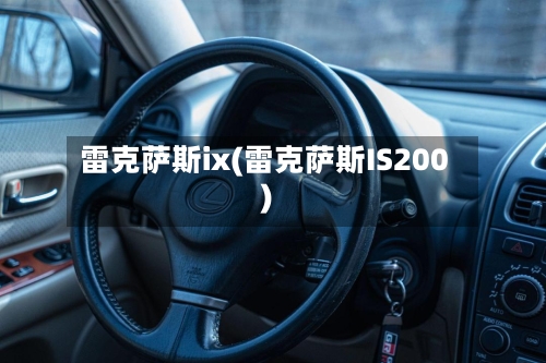 雷克萨斯ix(雷克萨斯IS200)-第2张图片