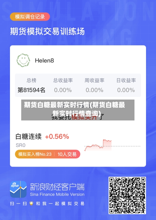 期货白糖最新实时行情(期货白糖最新实时行情查询)-第2张图片