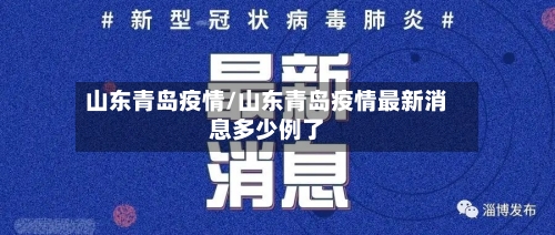 山东青岛疫情/山东青岛疫情最新消息多少例了-第3张图片