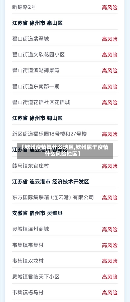 【钦州疫情算什么地区,钦州属于疫情什么风险地区】-第1张图片