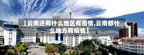 【云南还有什么地区有疫情,云南都什么地方有疫情】-第2张图片