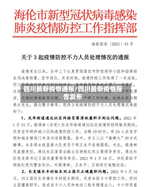 四川最新疫情通报/四川最新疫情报告发布-第1张图片