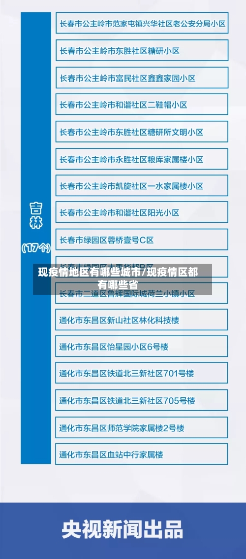 现疫情地区有哪些城市/现疫情区都有哪些省-第2张图片